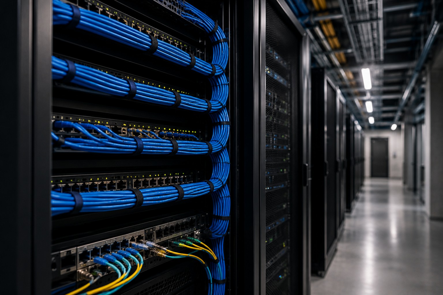 Data cabling and electrical infrastructure